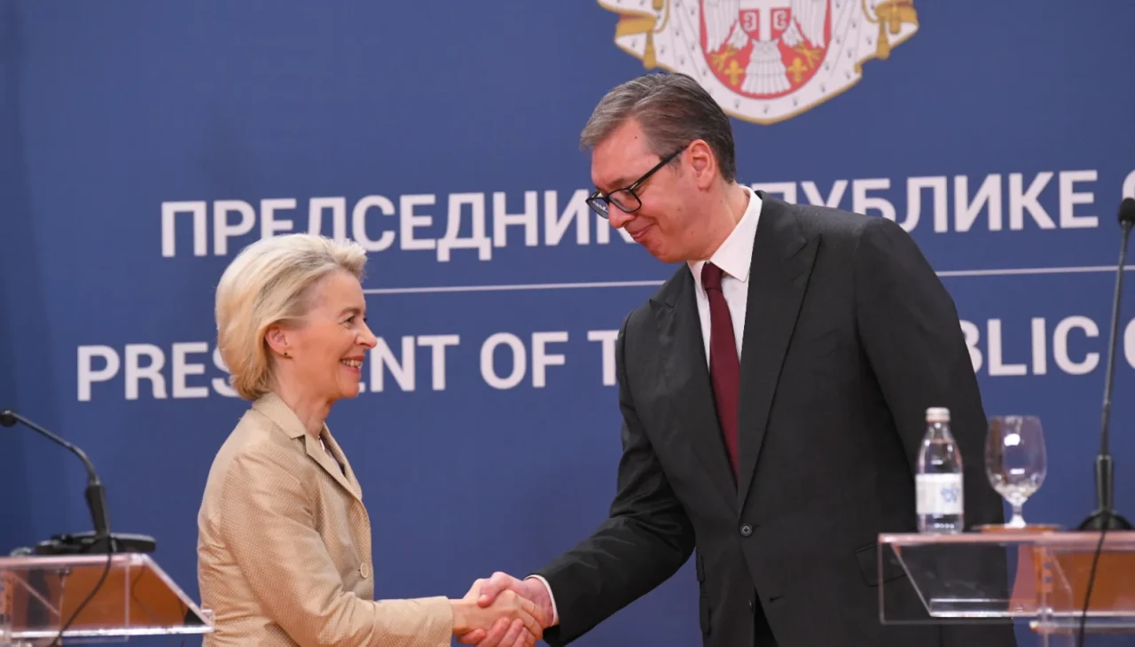 Von der Leyen’den Sırbistan’a: AB Üyeliği için somut adımlar atın