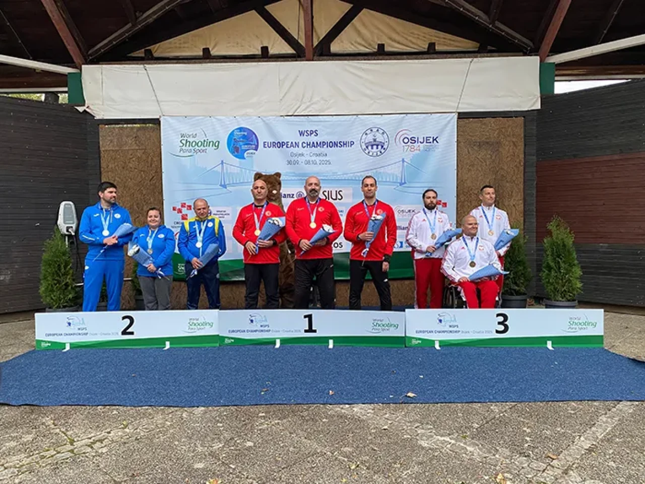 Milli Para Atıcılar, Hırvatistan'da Avrupa Şampiyonu olmayı başardı