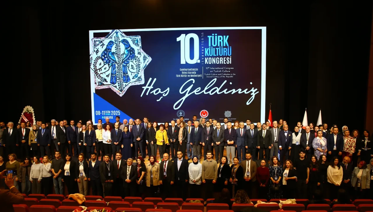 Ankara'da 10. Uluslararası Türk Kültürü Kongresi başladı