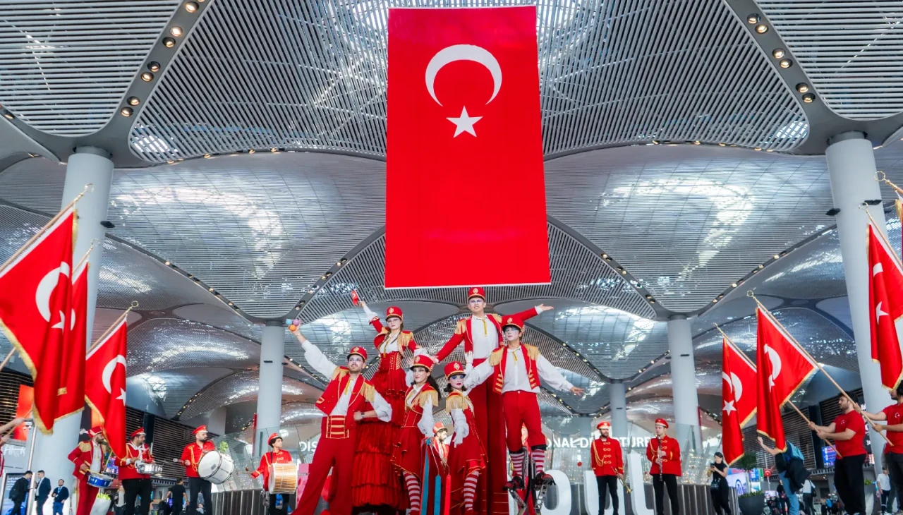 İstanbul Havalimanı 29 Ekim Cumhuriyet Bayramı'nı coşkuyla kutlayacak