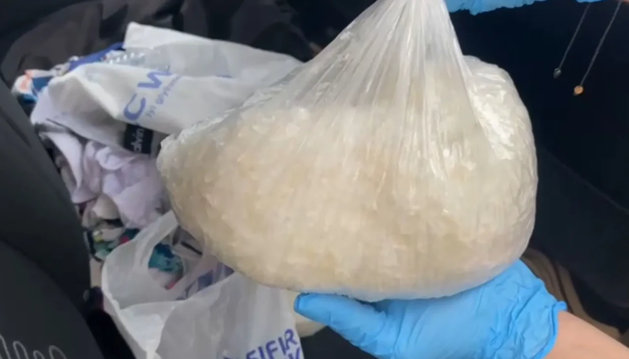 Samsun'da narkotik operasyonu: 1.8 kg uyuşturucu yakalandı