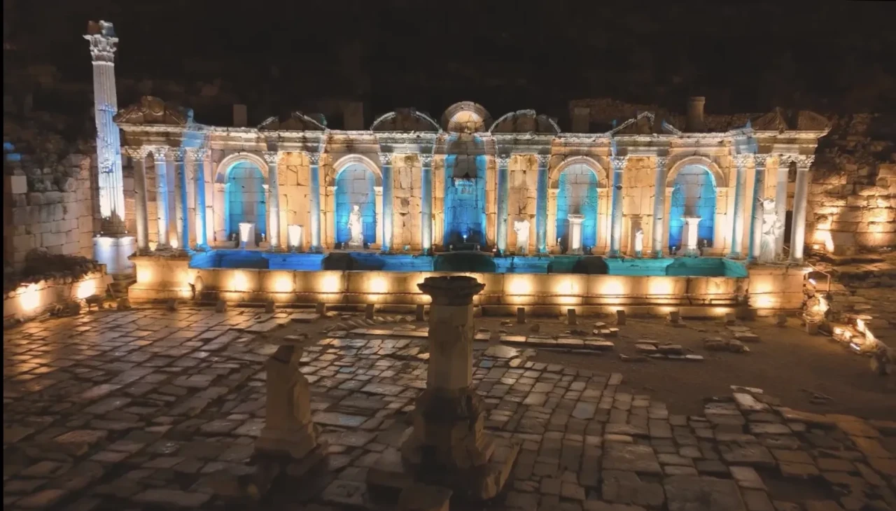 Sagalassos Antik Kenti'nde gece müzeciliği hazırlıkları sürüyor