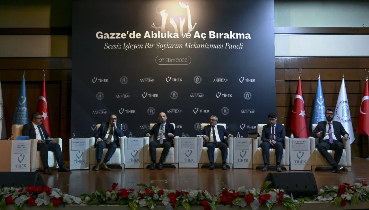 Gazze'deki Abluka: "Sessiz İşleyen Soykırım Mekanizması" paneli