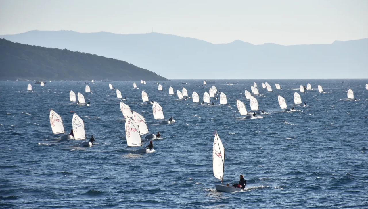 Bodrum Uluslararası Optimist Yarışları sona erdi: Dereceler belli oldu