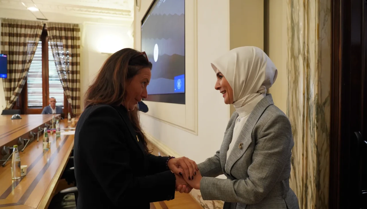 Göktaş ve Locatelli'den engelli bireyler için ortak projeler görüşmesi