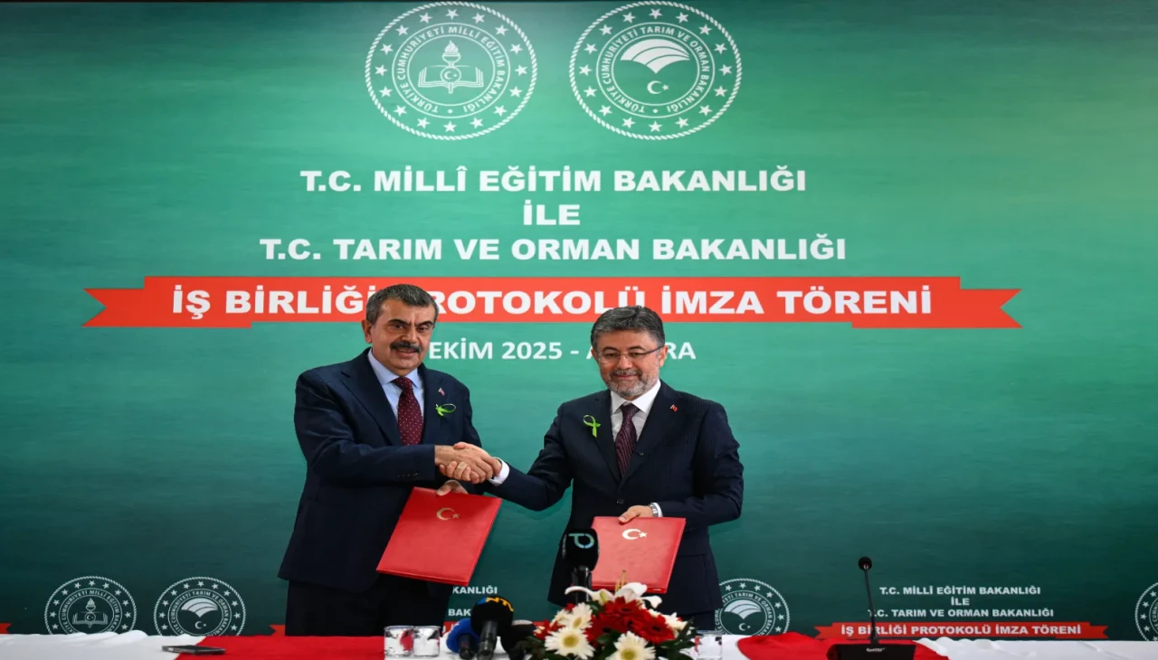 Milli Eğitim ve Tarım Bakanlıkları'ndan tarihi işbirliği: 2029 hedefleri belirlendi
