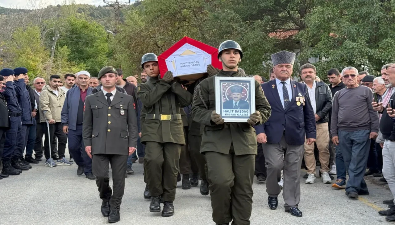 Ovacık’ta Askeri Tören: Kıbrıs Gazisi Başdağ defnedildi