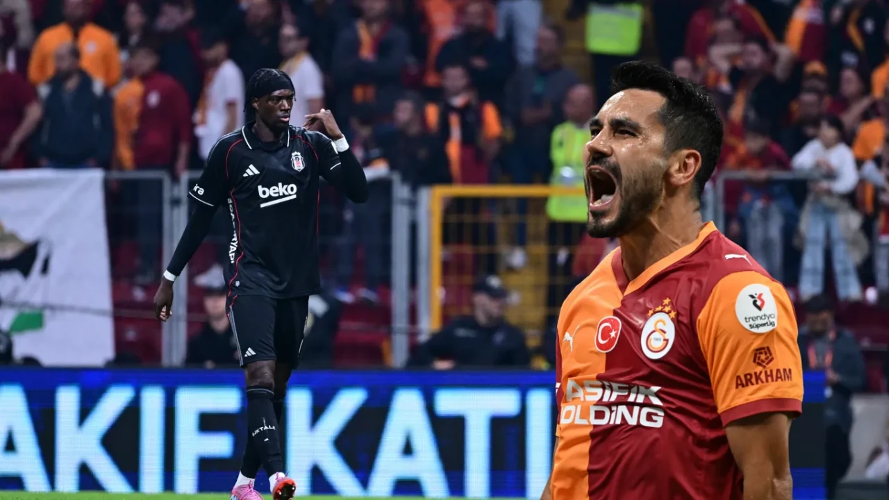 Galatasaray 10 kişiyle derbiyi kurtardı: Beşiktaş ile 1-1 beraberlik