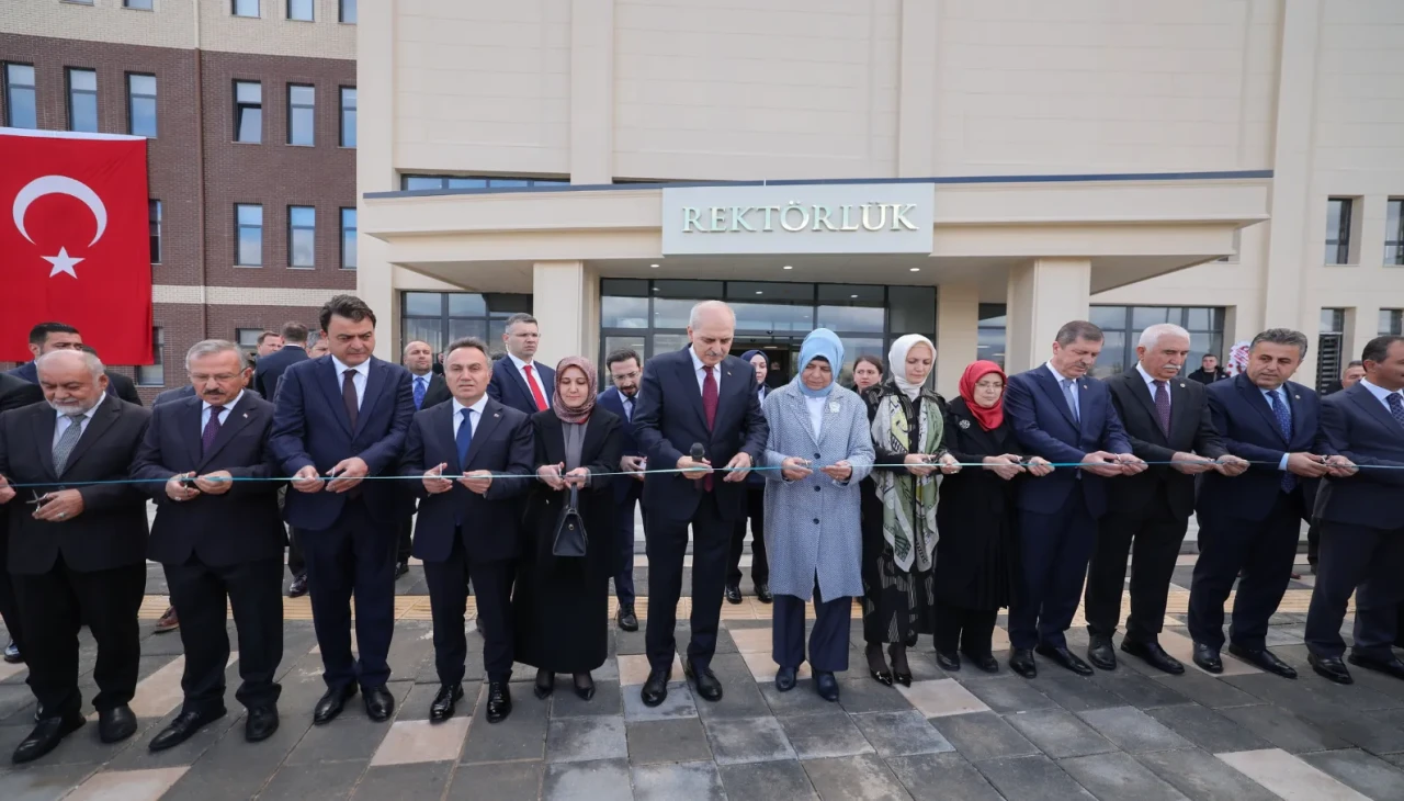 TBMM Başkanı Kurtulmuş, TOGÜ’nün Yeni Rektörlük Binasını Açtı