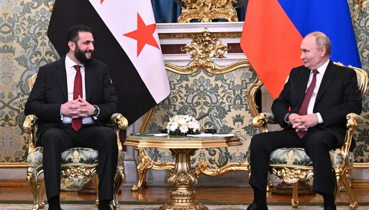 Putin ve Şara'dan tarihi buluşma: Suriye’nin geleceği masada