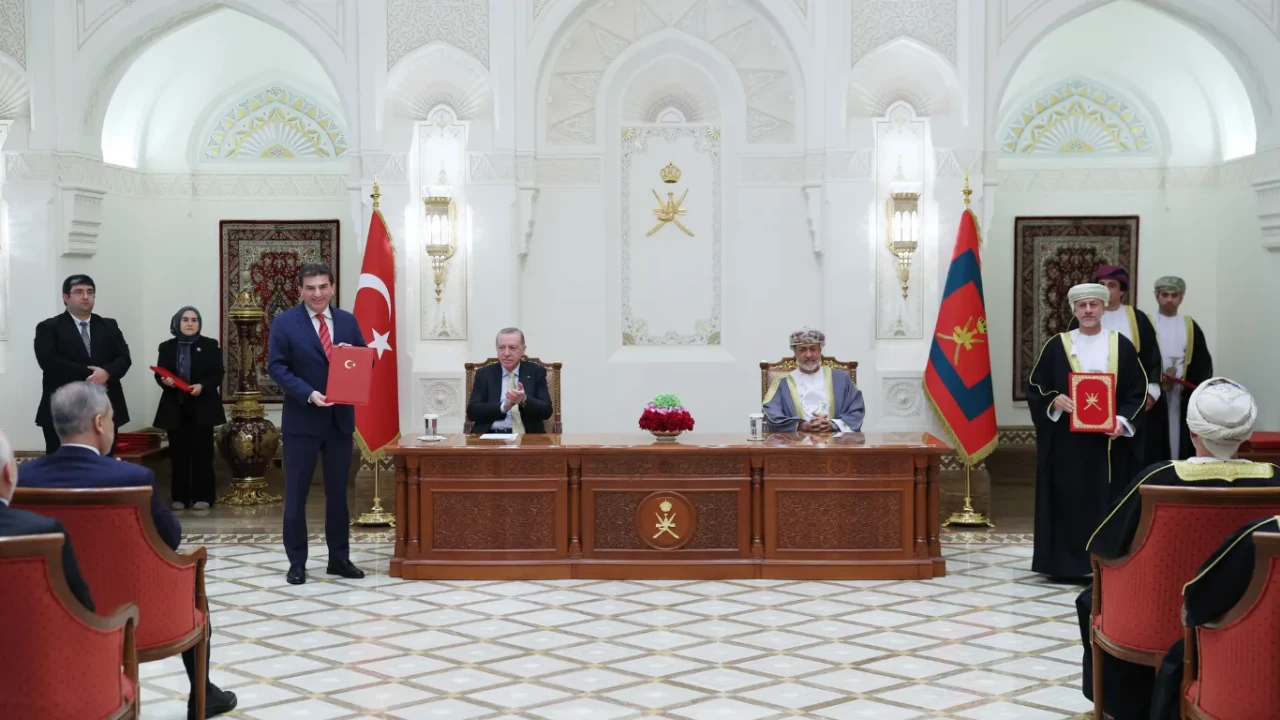 Cumhurbaşkanı Erdoğan ve Umman Sultanı Heysem, Gazze için iki devletli çözümde işbirliği vurgusu yaptı