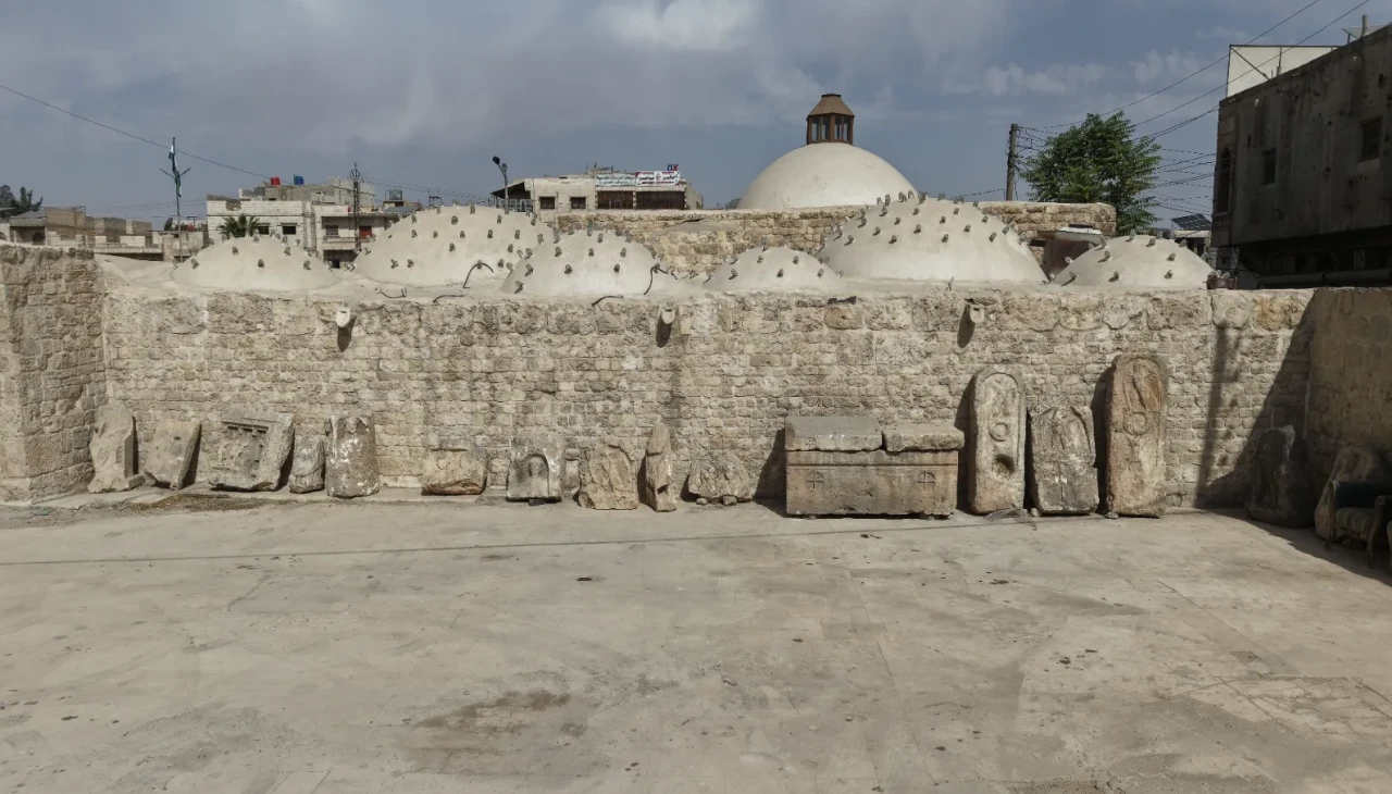 Münbiç'in tarihi Osmanlı hamamı: Savaş ve depreme rağmen hala ayakta