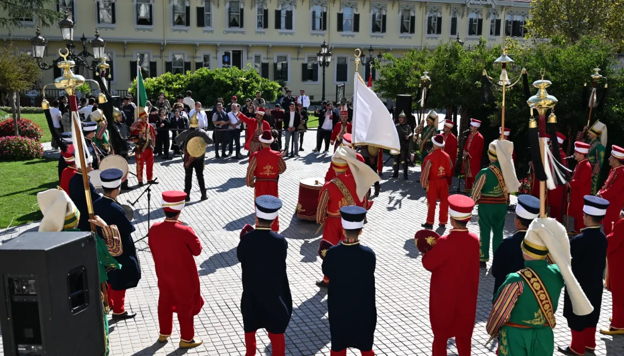 Yıldız Sarayı'ndaki mehteran gösterileri yaz sezonunu kapattı