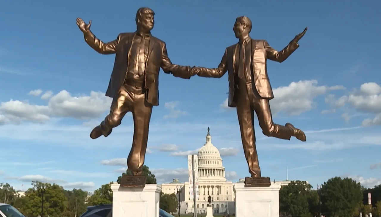 Epstein dosyalarına tepki: "Best Friends Forever" heykeli geri döndü