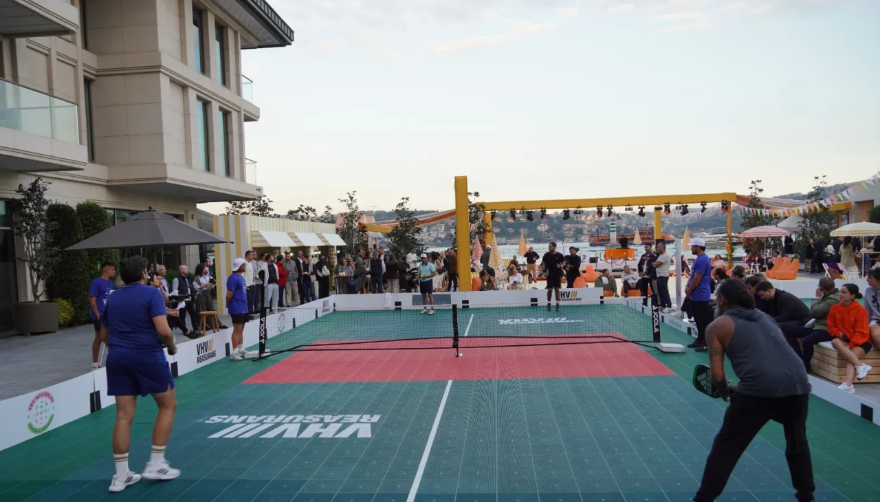 VHV Reasürans’tan 14. yıl kutlaması: Pickleball Turnuvası renk kattı
