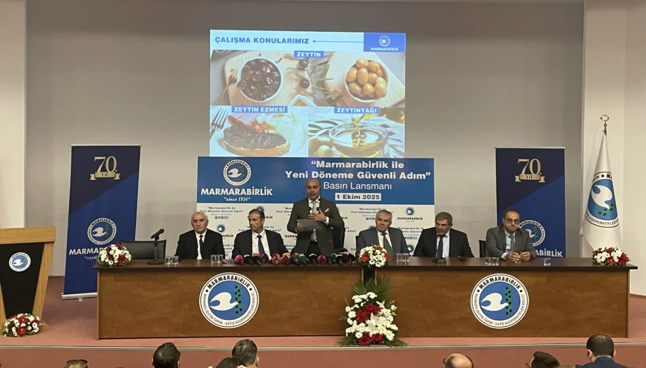 Marmarabirlik : Yeni sezonda 170 bin ton zeytin rekoltesi bekleniyor