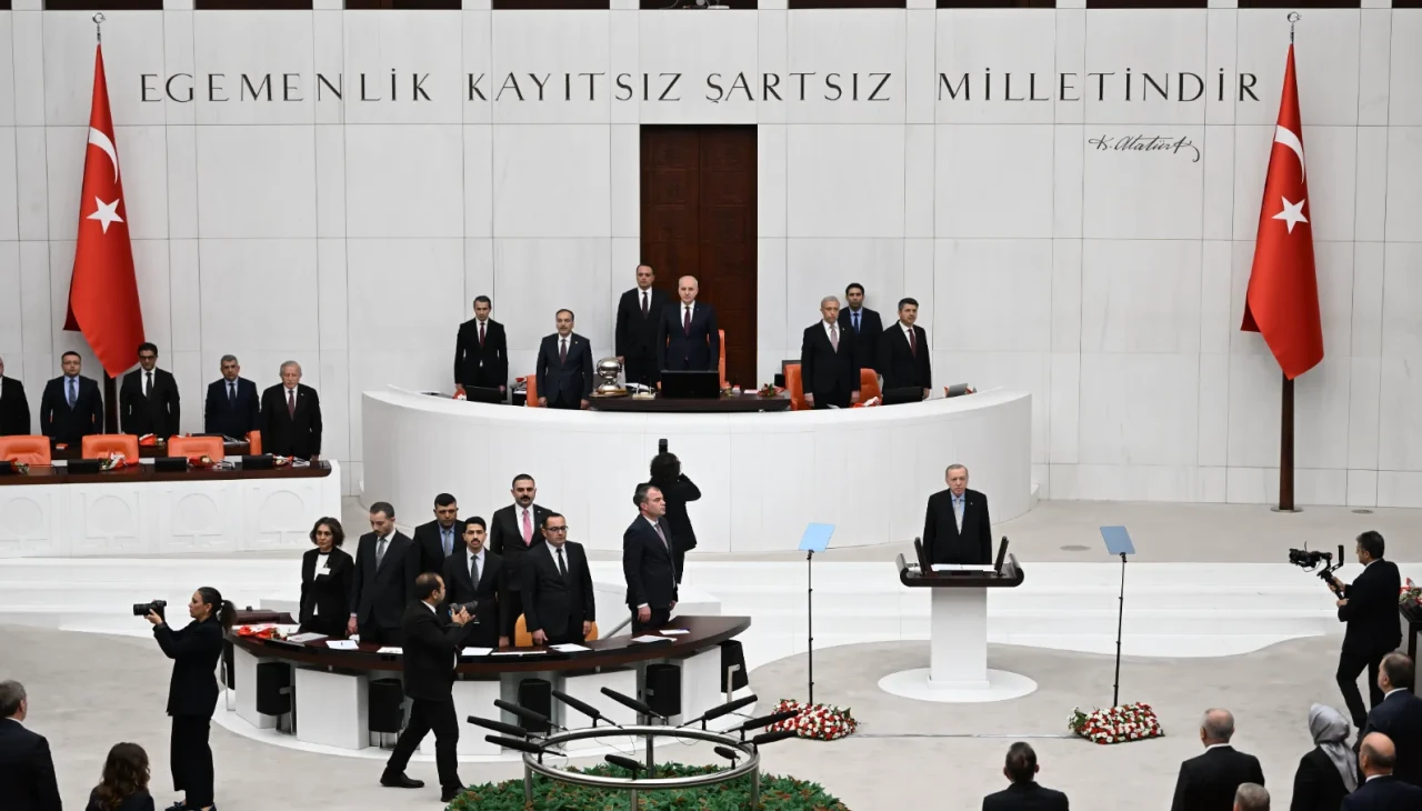 TBMM 28. Dönem 4. Yasama Yılı Açılışında Erdoğan'dan Birlik ve Beraberlik Vurgusu