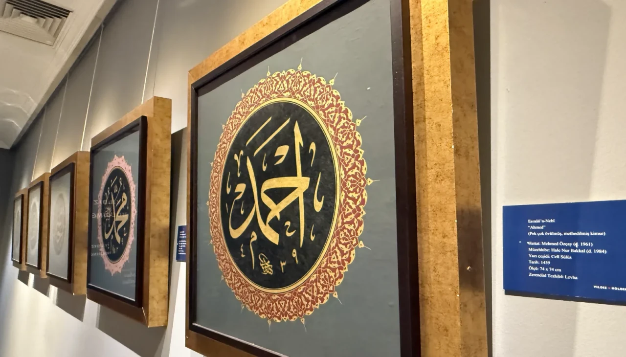 Trabzon'da hat sanatı: "Tarihin Akışında Meşhur Hattatlar" sergisi açıldı