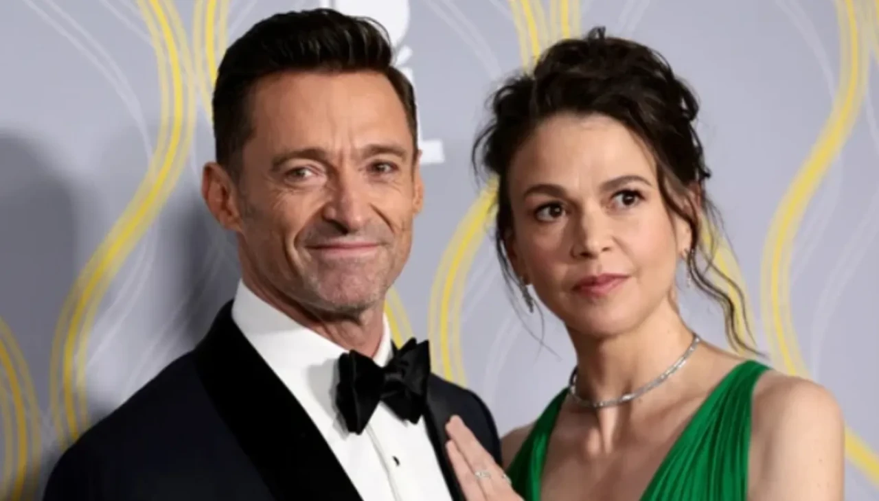 Hugh Jackman ve Sutton Foster: Hollywood'un yeni aşkı kırmızı halıda