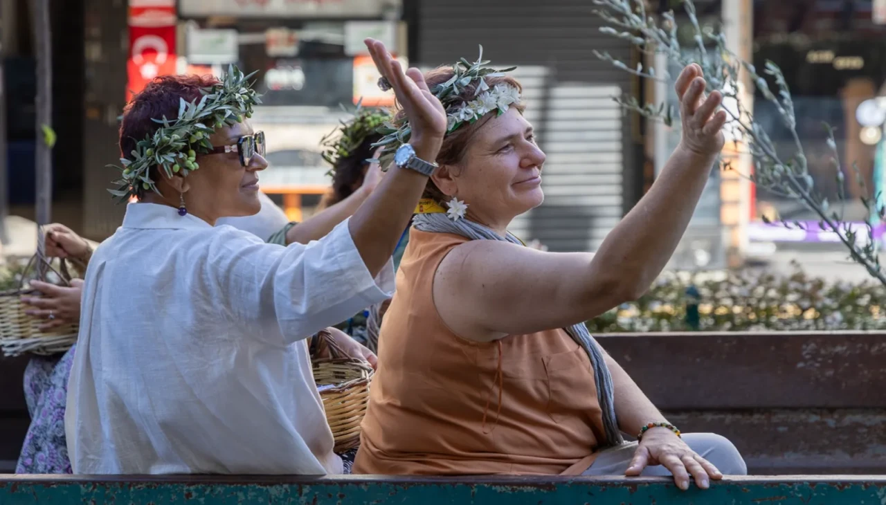Manavgat'ta zeytin ve zeytinyağı festivali coşku dolu başladı