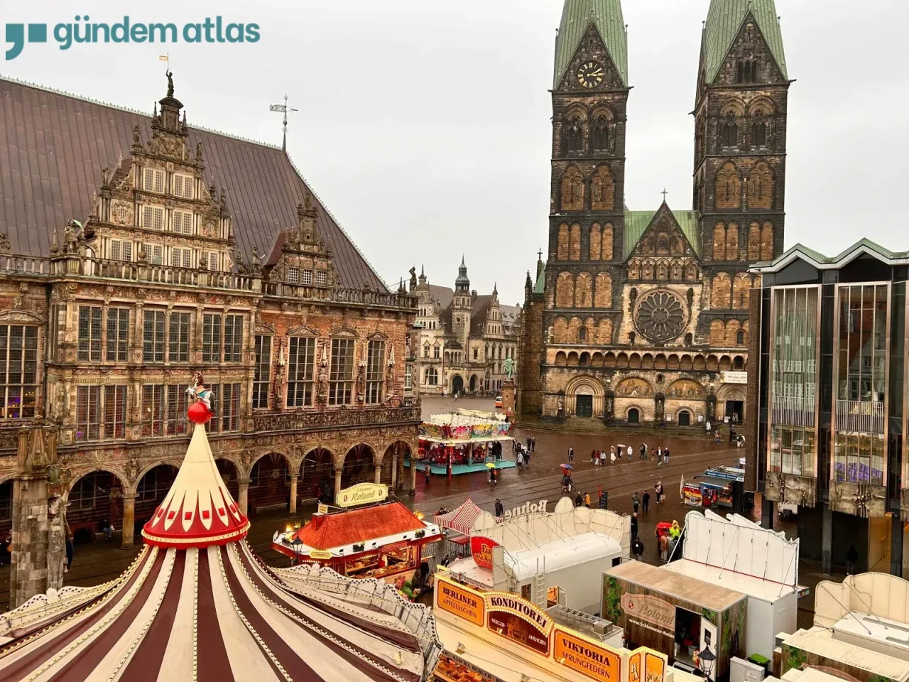 Bremen: Masallarla dolu tarihi meydanında zaman yolculuğu yapın