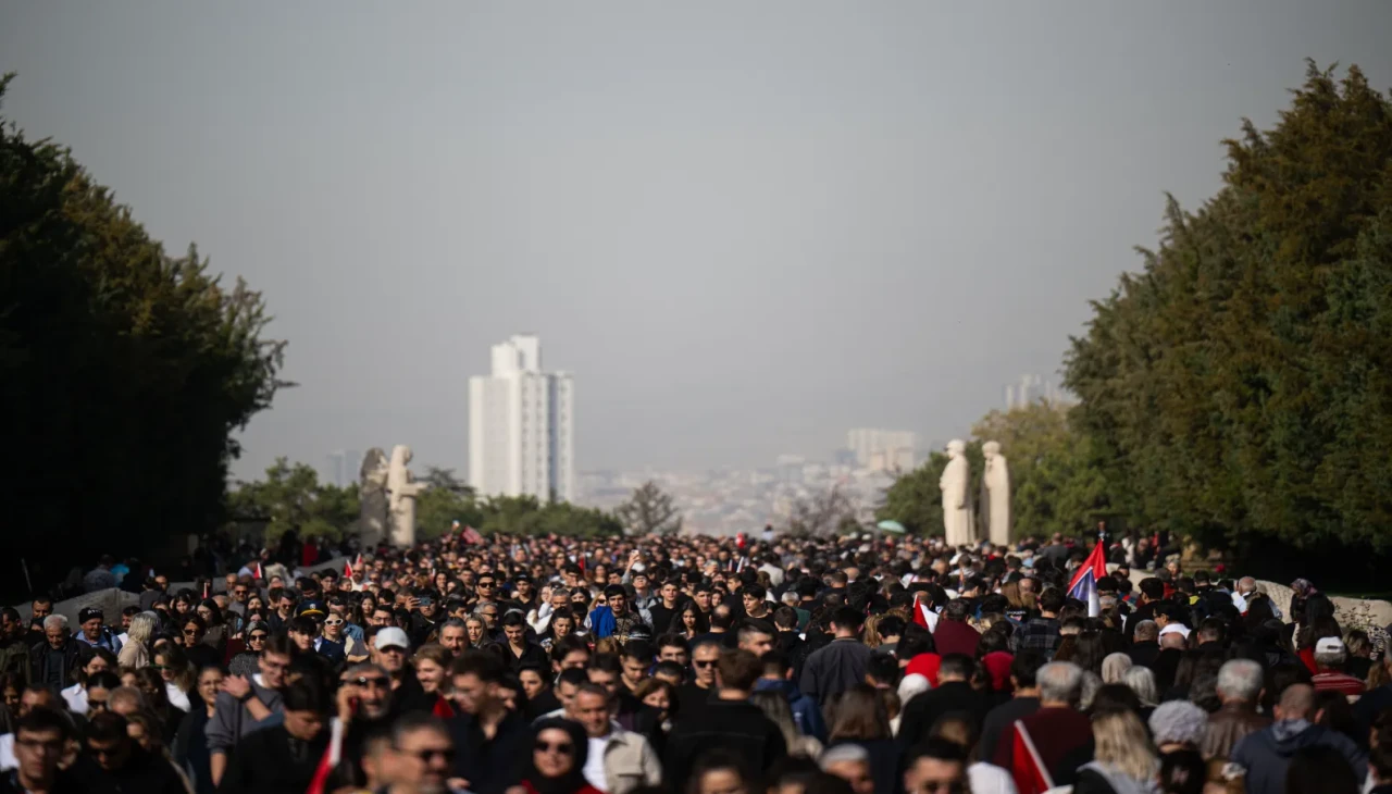 Atatürk ebediyete intikalinin 87. yılında Anıtkabir’de yüz binlerce vatandaşla anıldı