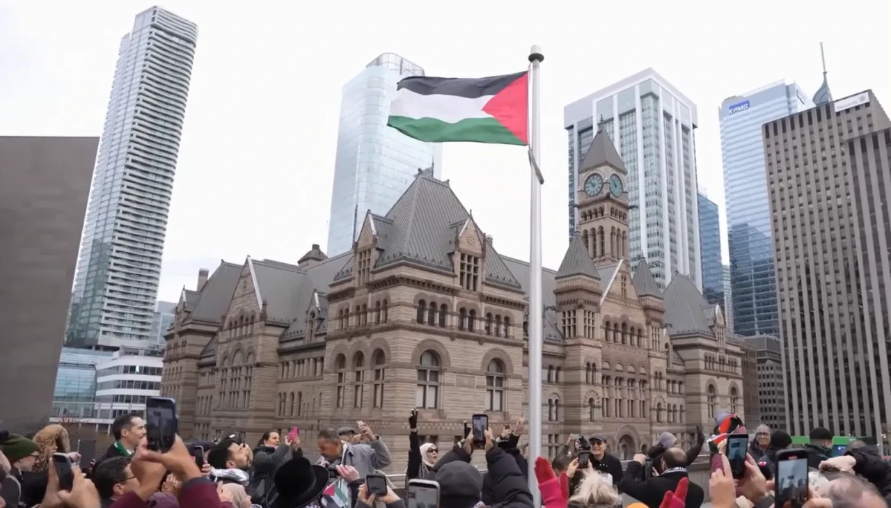 Toronto’da Filistin Bağımsızlık Bildirisi’nin 37. yılına büyük katılım