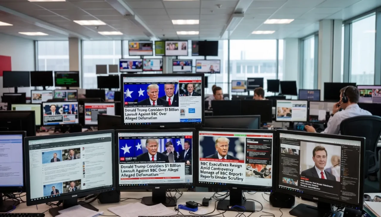 Trump'tan BBC'ye 1 milyar dolarlık dava tehdidi: Montajı krizi