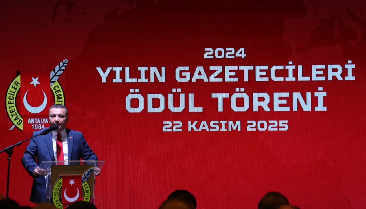 2024 yılı Antalya Basın Ödülleri sahiplerini buldu