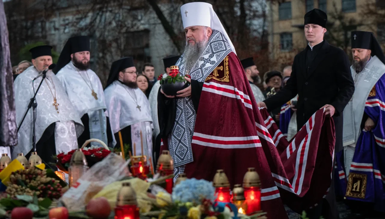 Kiev'de Holodomor kurbanları için anma töreni düzenlendi