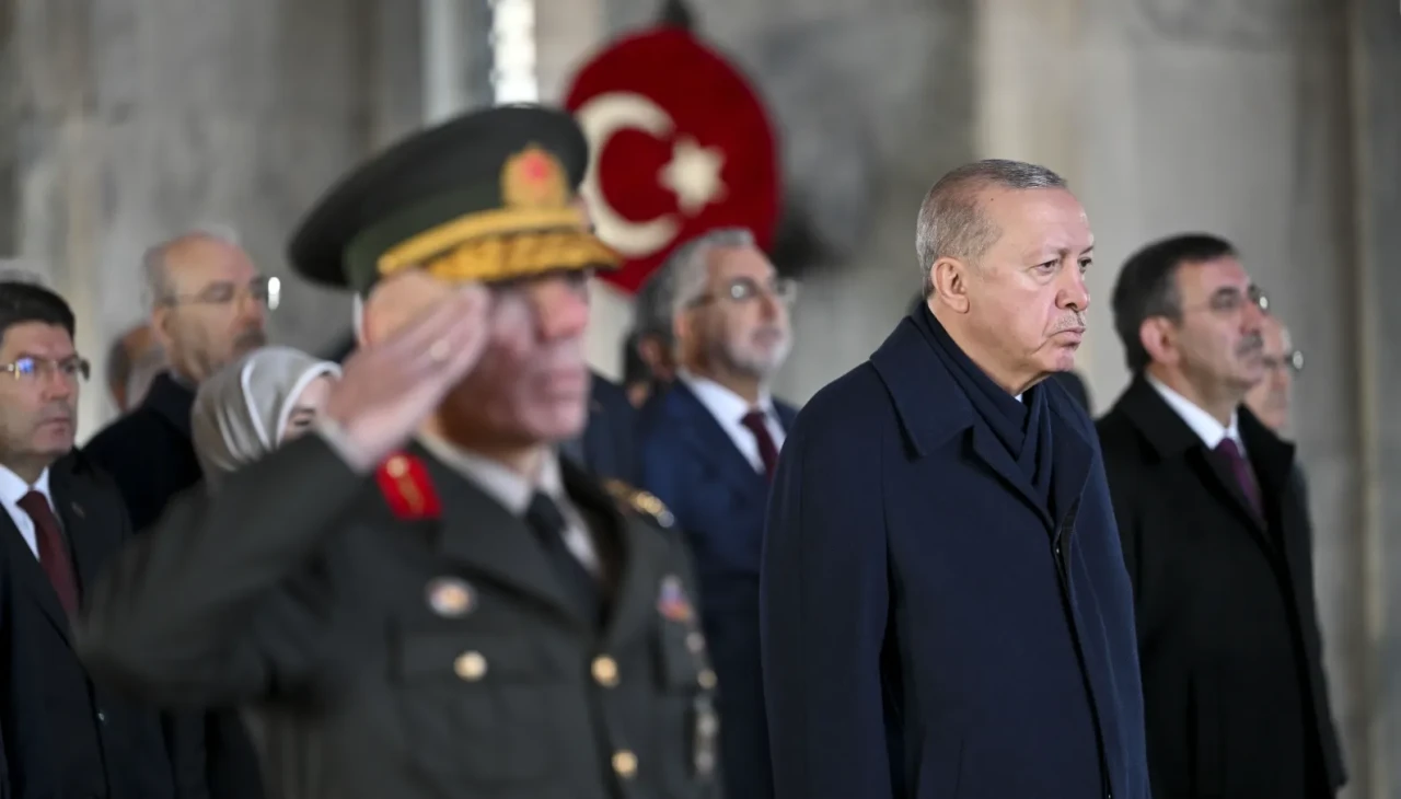 Anıtkabir’de 87. yıl töreni: Erdoğan ve devlet erkanı Atatürk’ü andı