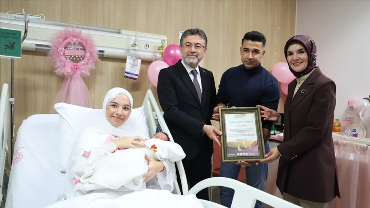 Yeni doğan bebek ve yeni evli çiftler için fidan seferberliği başlatıldı