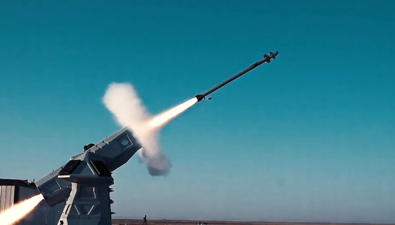 LEVENT Hava Savunma Sistemi ilk hedefini tam isabetle vurdu