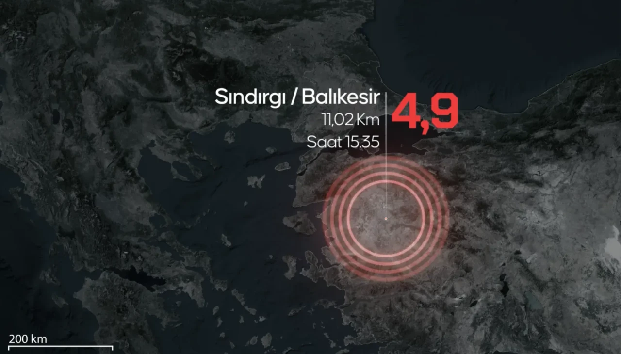 Sındırgı'da 4,9 büyüklüğünde deprem: AFAD ve Valilikten açıklama