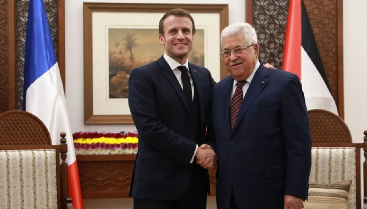 Macron-Abbas Zirvesi: Filistin Devleti için ortak komisyon kuruluyor