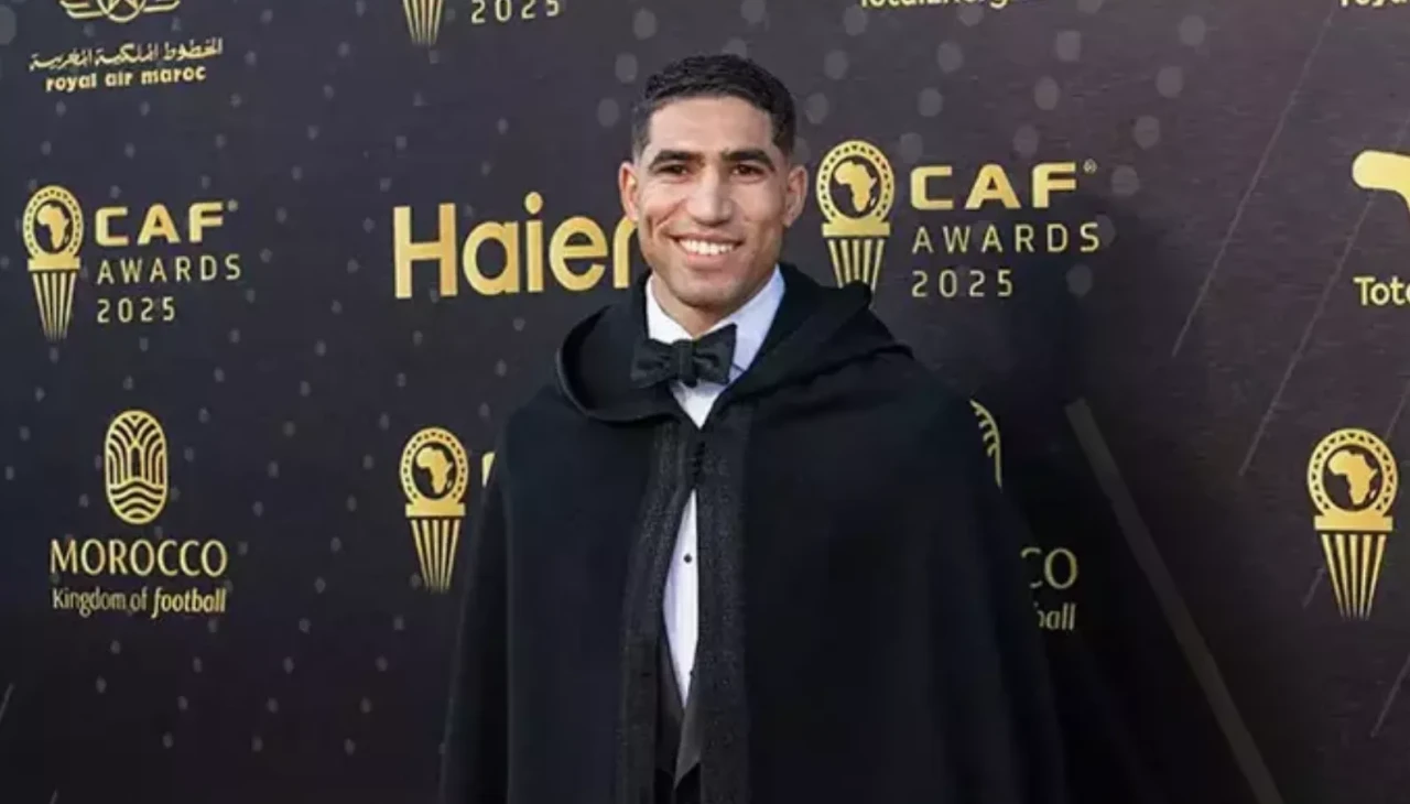 Achraf Hakimi’den tarihi başarı: 52 yıl sonra Afrika’nın en iyisi