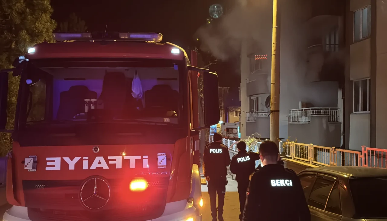 Kütahya'da yangın: Felçli adam hayatını kaybetti eşi yaralandı
