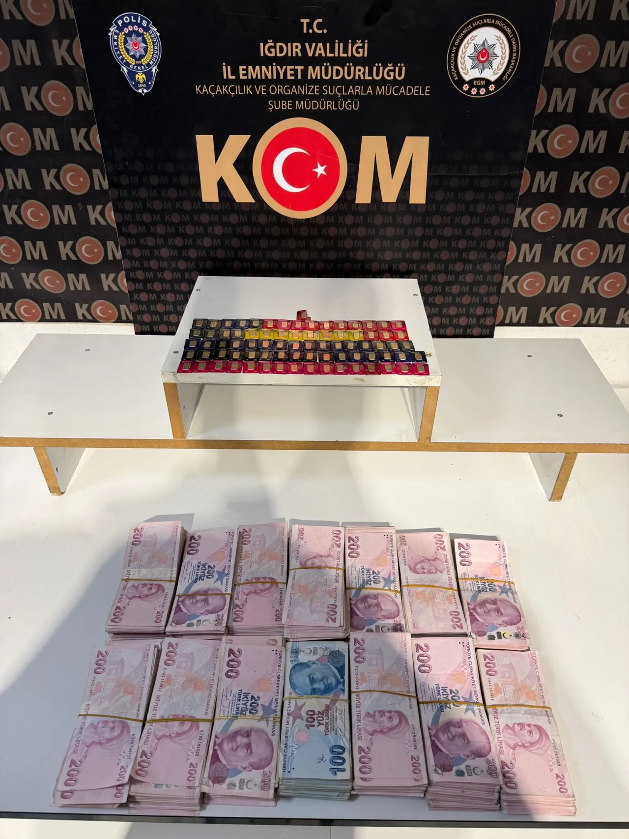 Iğdır'da sahte altın operasyonu: 3 kişi gözaltında