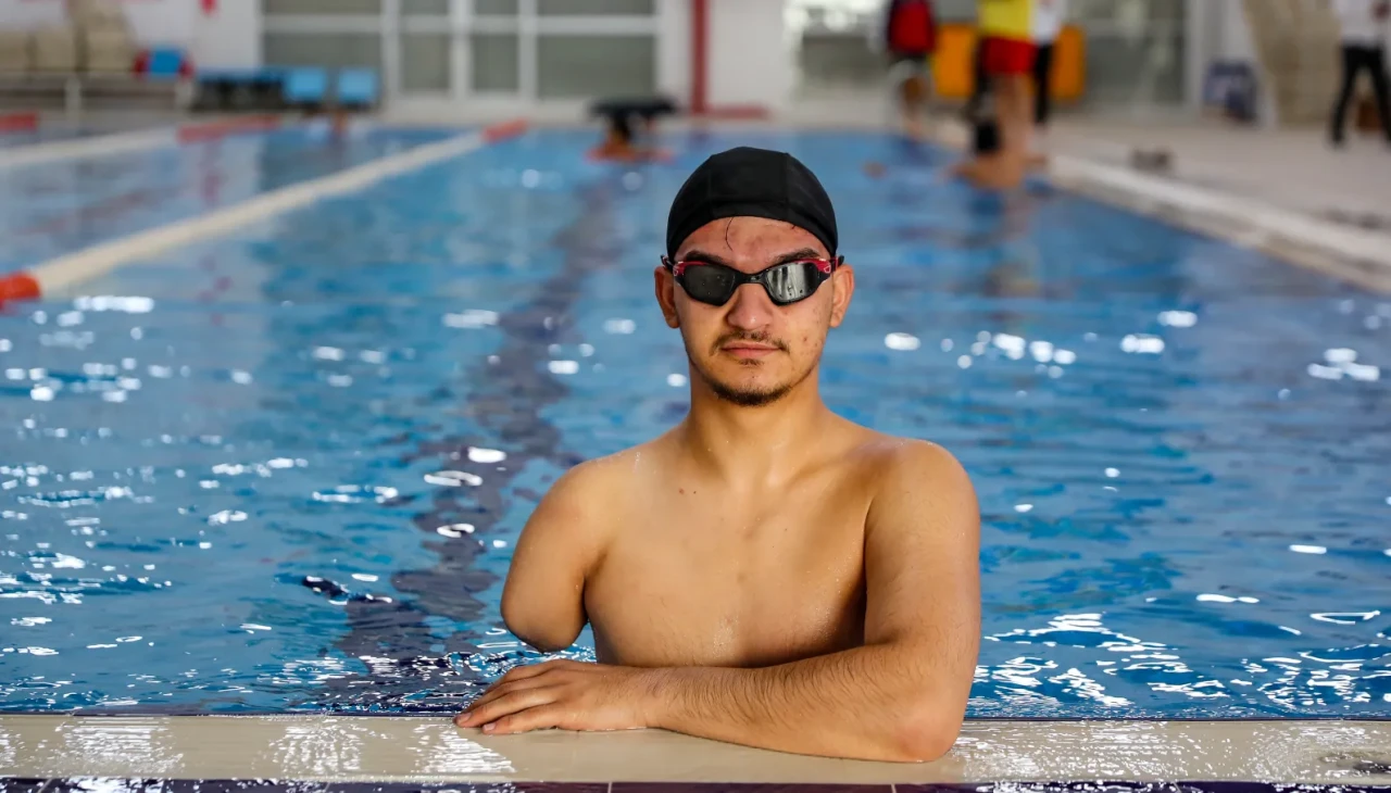 20 yaşındaki Muharrem’in azmi: Sporla hayata tutundu