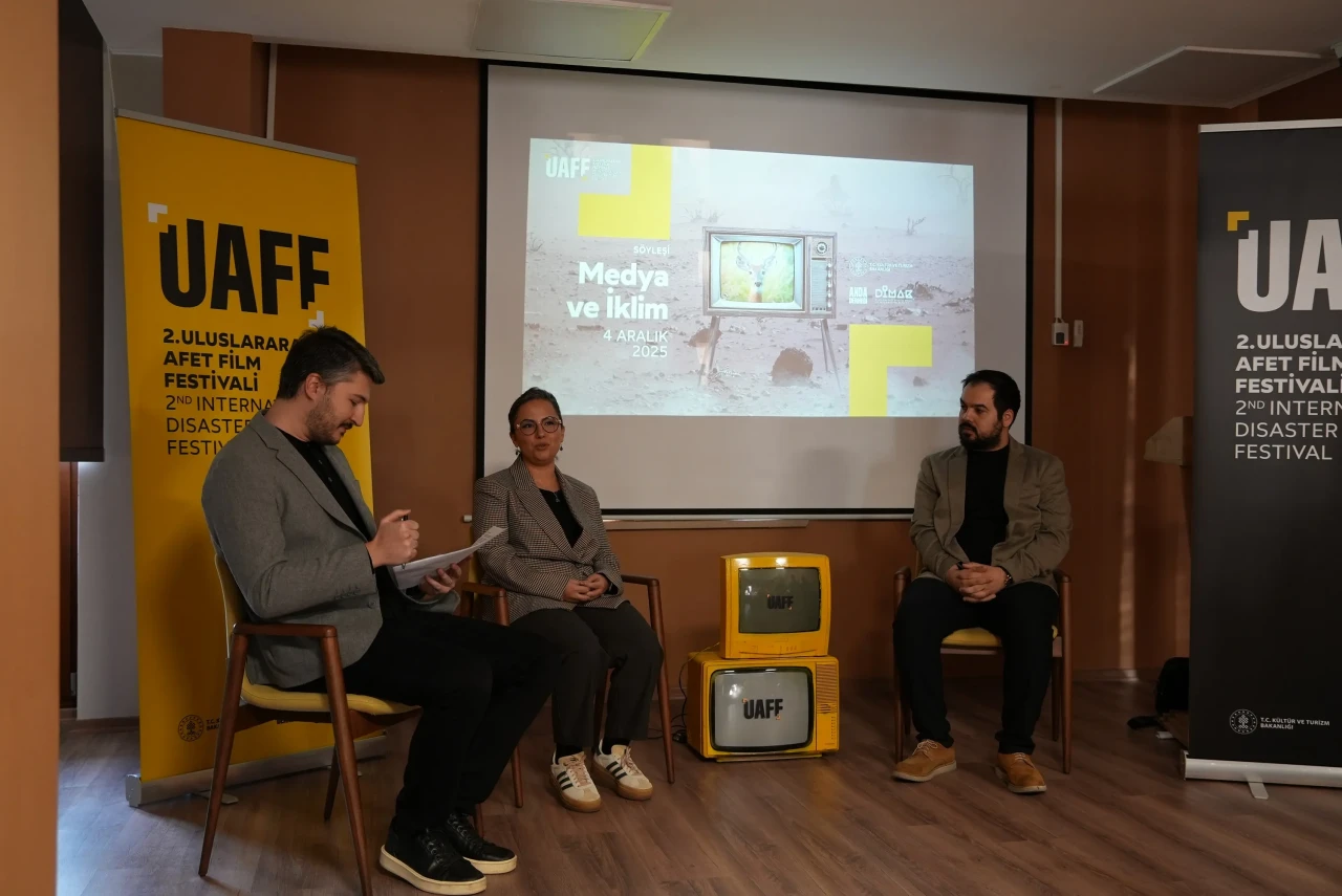 İkinci Uluslararası Afet Filmleri Festivali (UAFF) Ankara'da ilk söyleşiyle başladı