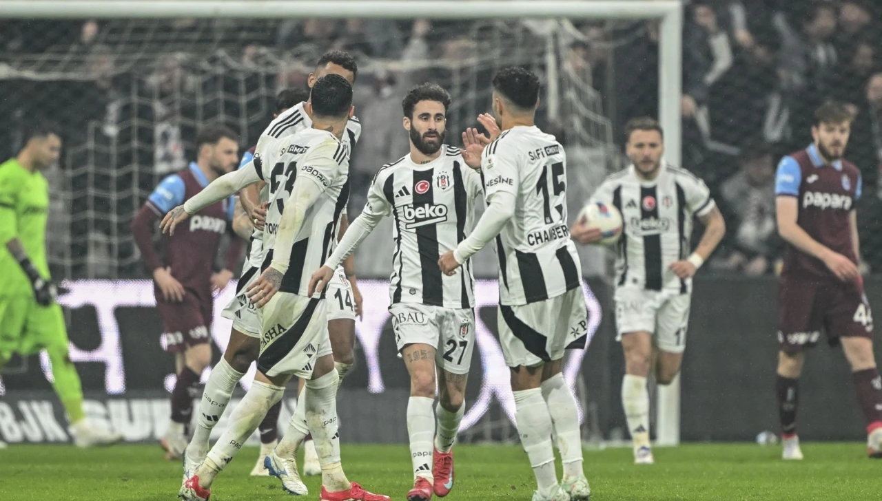Beşiktaş, Trabzonspor'u mağlup ederek 3 puanı aldı