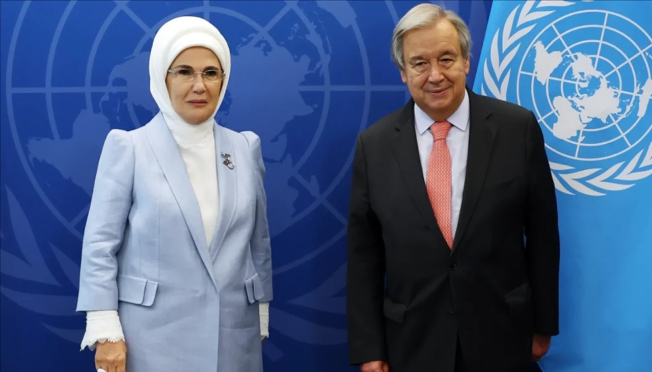 BM’de sıfır atık günü öncesi Emine Erdoğan-Guterres buluşması