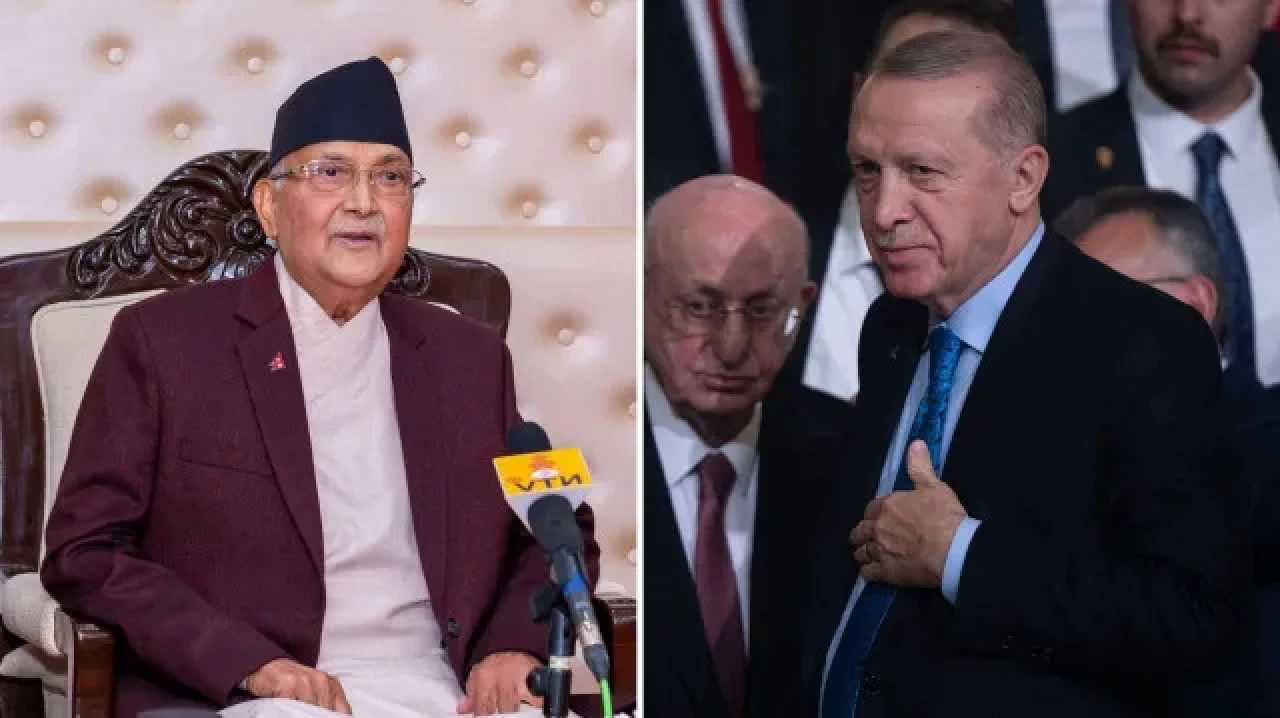 Cumhurbaşkanı Erdoğan, Nepal Başbakanı Oli ile iş birliği ve diplomasi konularını görüştü