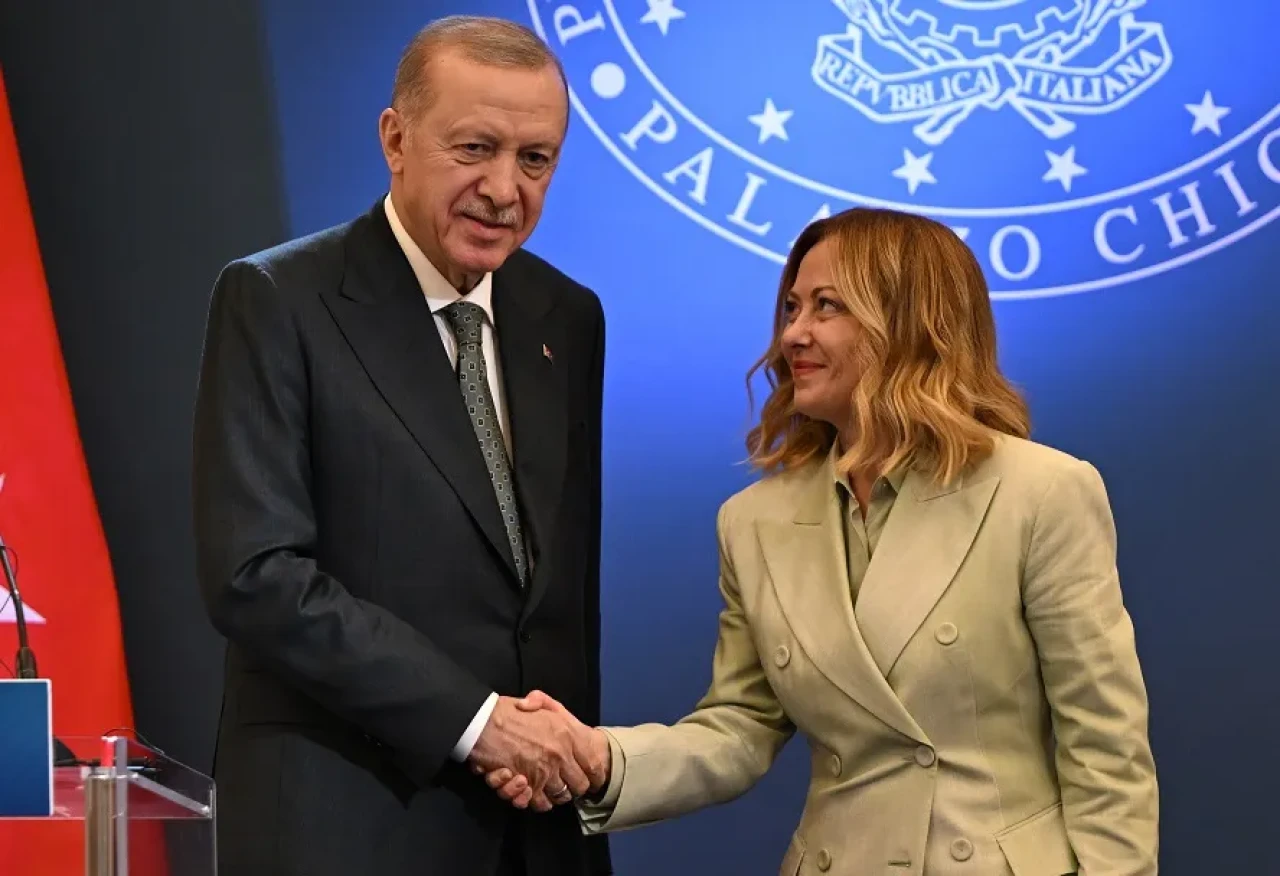 Erdoğan ve Meloni ortak basın açıklaması yaptı