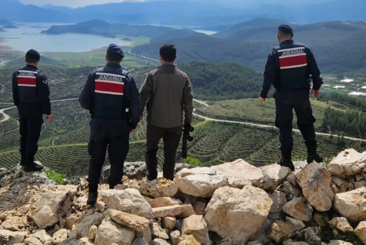 Isparta'da yaban keçisi avlayan kişiye 671 bin lira ceza