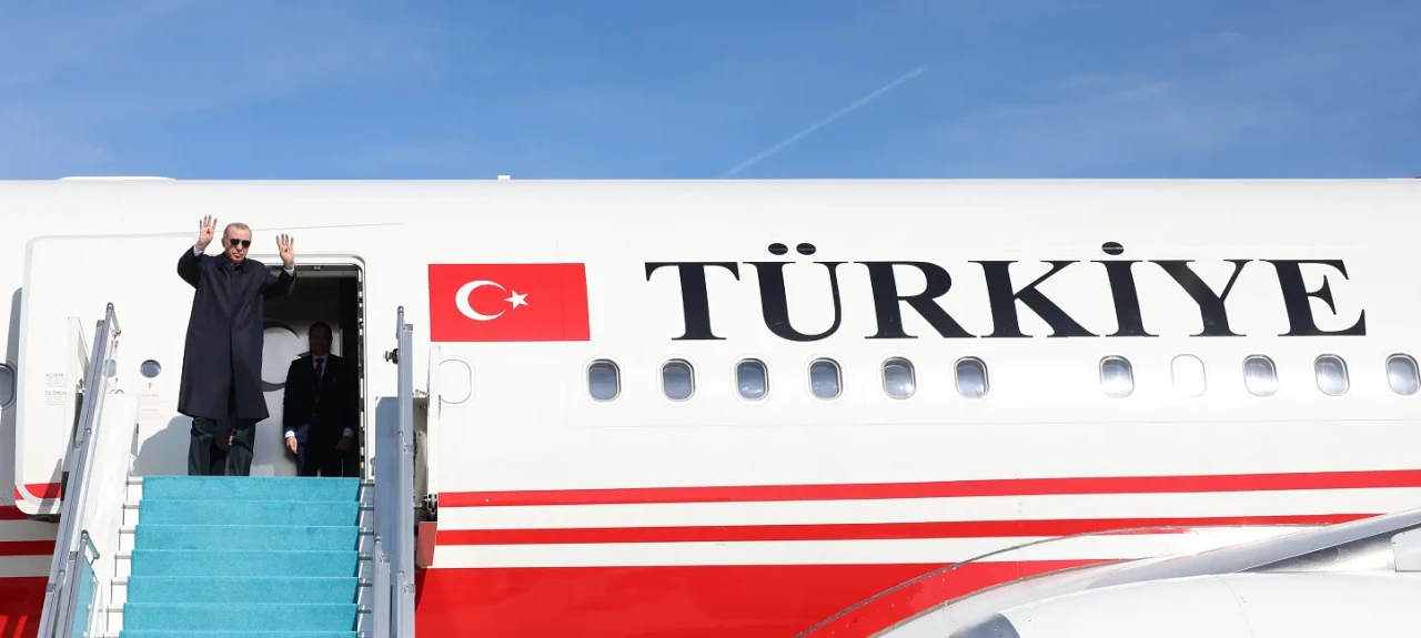 Erdoğan, Türkiye-İtalya Zirvesi için Roma'ya hareket etti