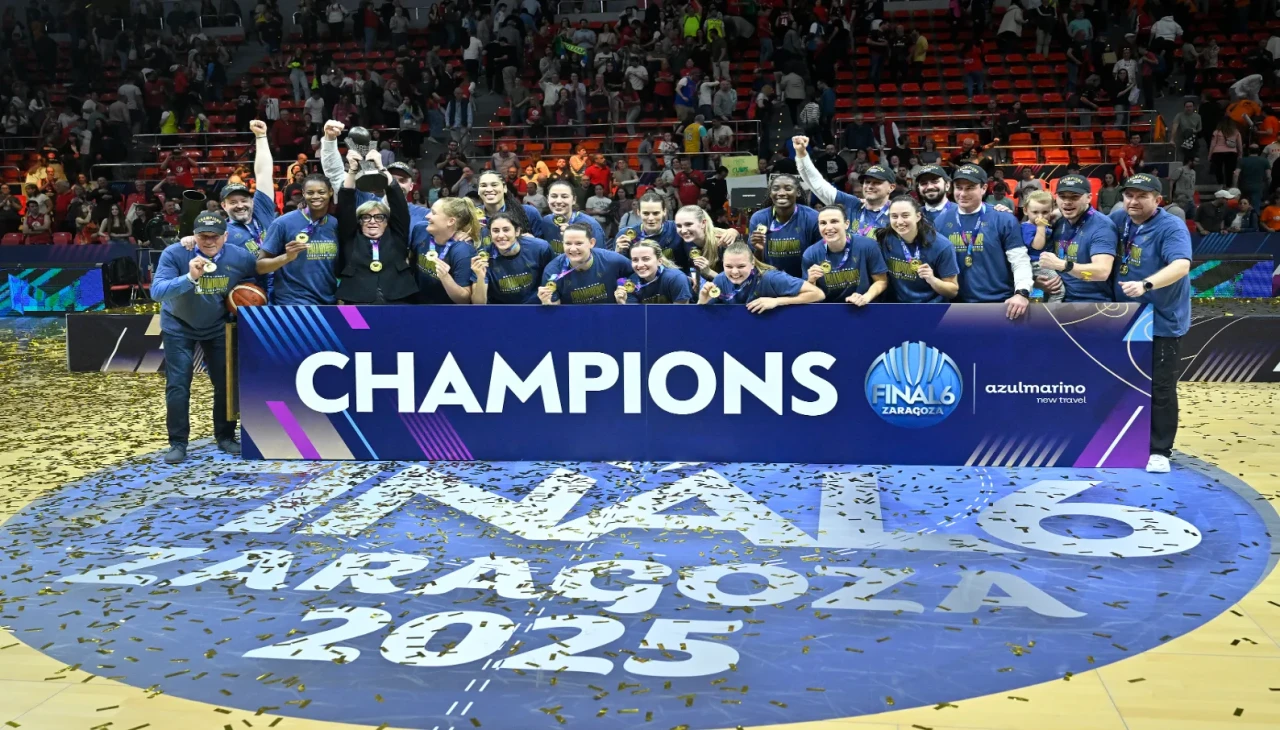 ZVVZ USK Prag, FIBA Kadınlar Avrupa Ligi'nde şampiyon oldu