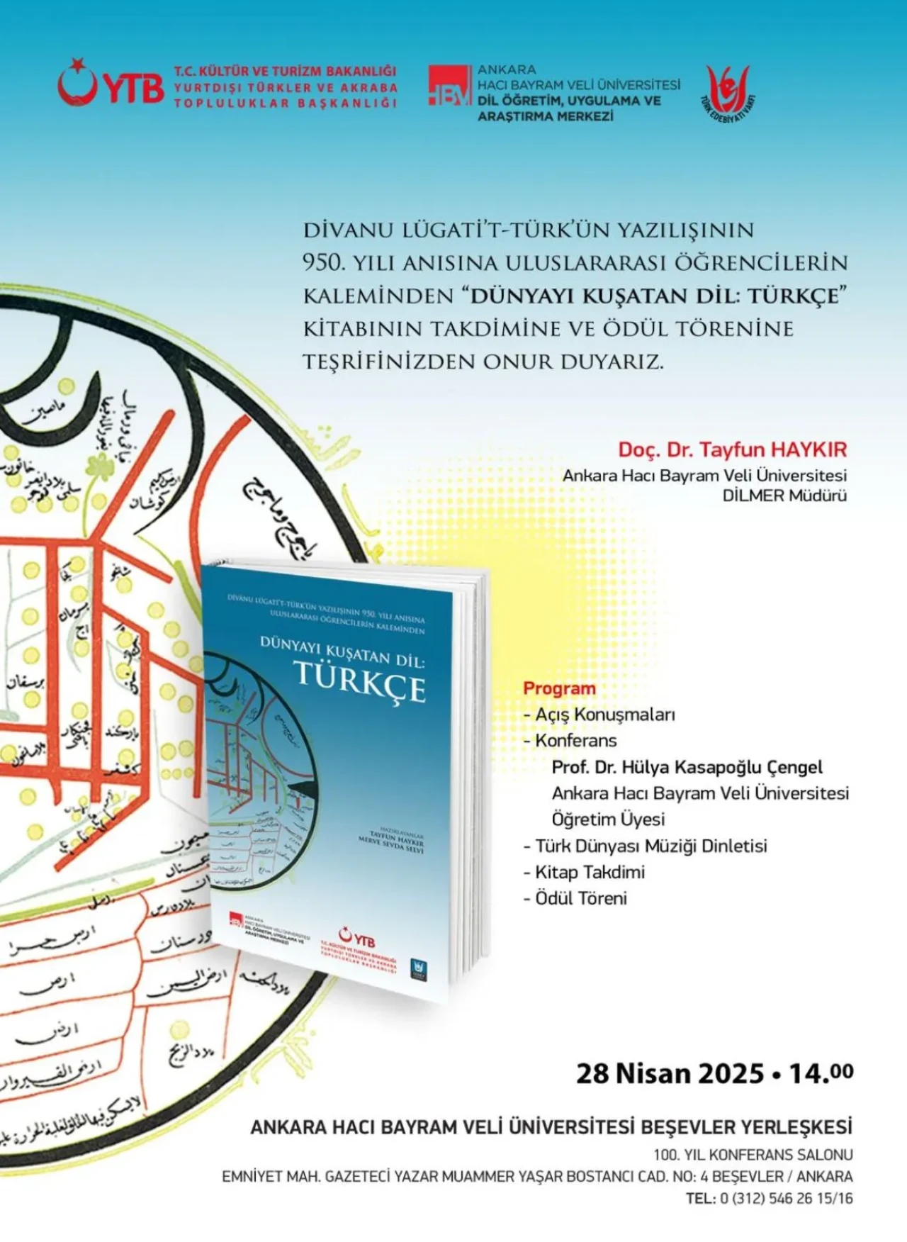“Dünyayı Kuşatan Dil: Türkçe” kitabı tanıtılıyor