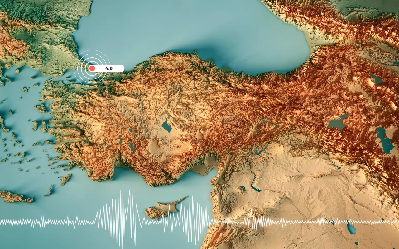 İstanbul'da 4.0 büyüklüğünde bir deprem meydana geldi