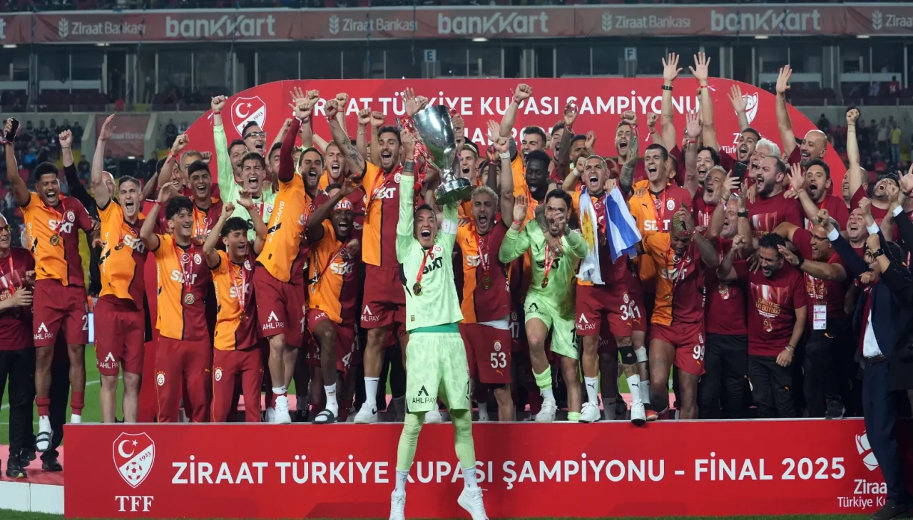 Galatasaray, Türkiye Kupası'nda 19. Şampiyonluğunu kazandı